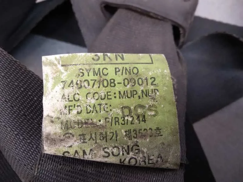 Cinturon Seguridad Delantero Derecho para Ssangyong Kyron