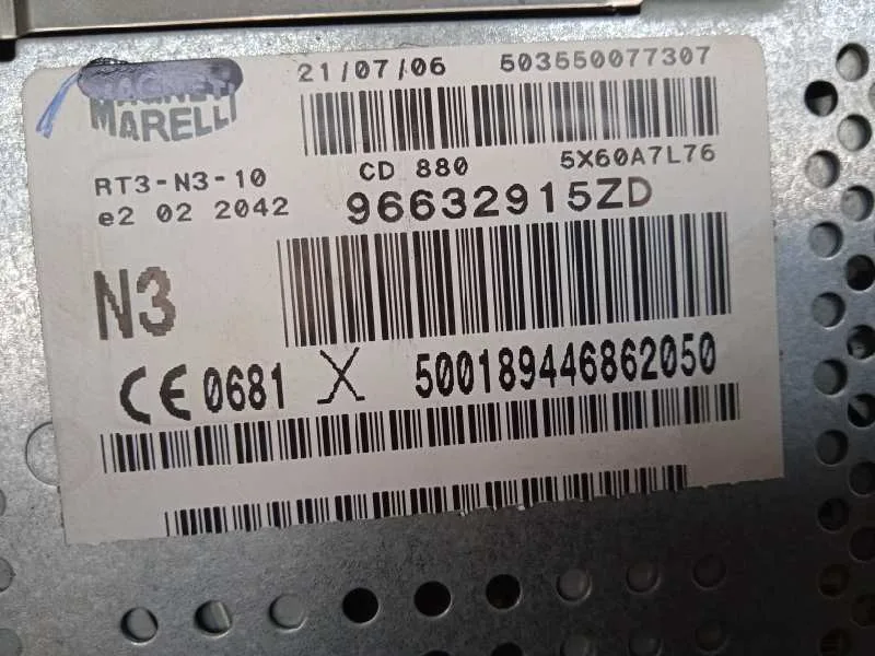 Sistema Navegacion Gps para Citroën C6
