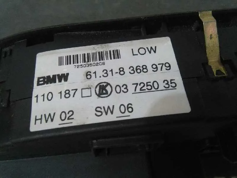 Mando Elevalunas Delantero Izquierdo para Bmw Serie 5 Berlina (E39)