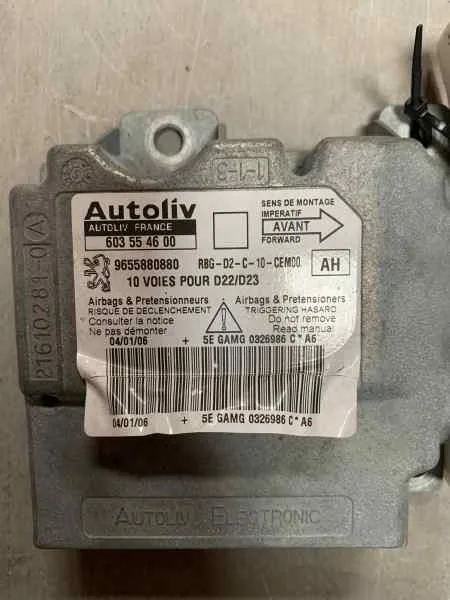 Centralita Airbag para Peugeot 407