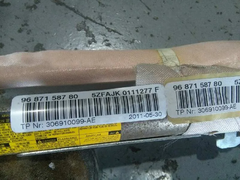 Airbag Cortina Delantero Izquierdo para Citroën C4 Lim.