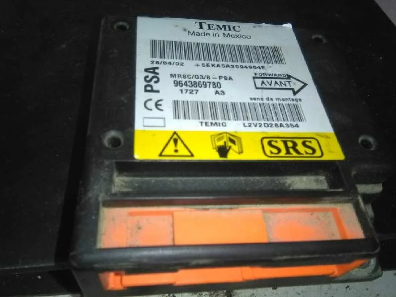 Centralita Airbag para Peugeot 607 (S1)
