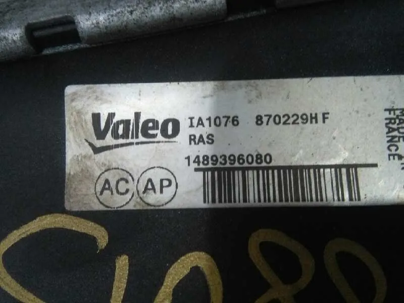 Intercooler para Citroën C8