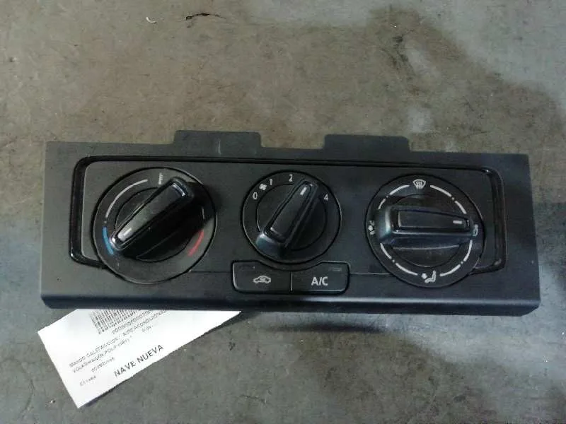 Mando Calefaccion / Aire Acondicionado para Volkswagen Polo (6C1)
