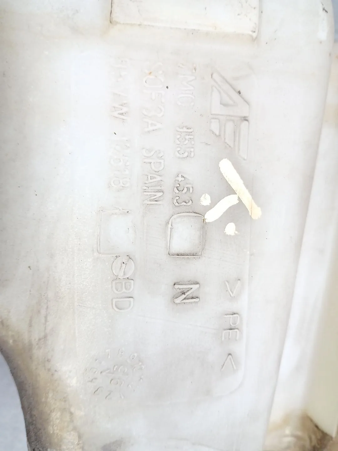 Deposito Limpia para Seat Alhambra (7V8)