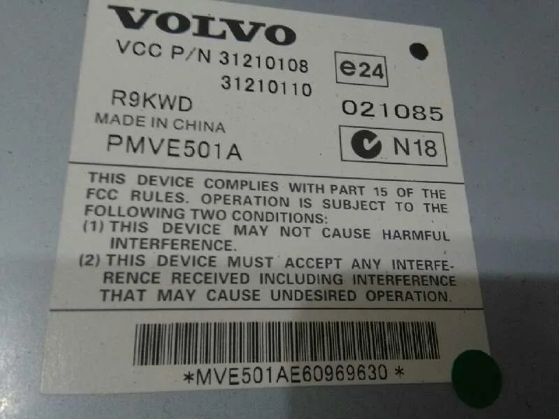 Sistema Audio / Radio Cd para Volvo Xc90