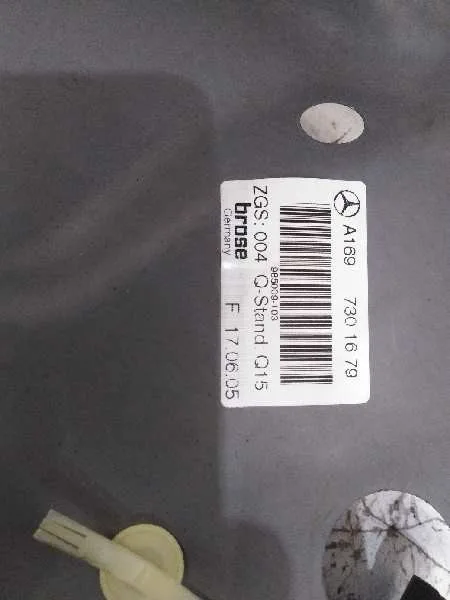 Elevalunas Trasero Derecho para Mercedes-Benz Clase B (W245)