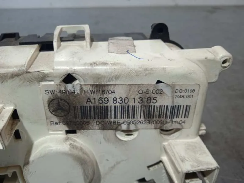 Mando Climatizador para Mercedes-Benz Clase B (W245)