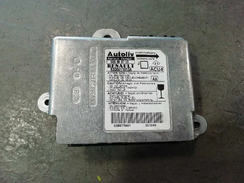 Centralita Airbag para Renault Scenic Ii