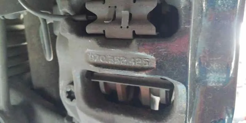 Pinza Freno Trasera Derecha para Porsche Panamera