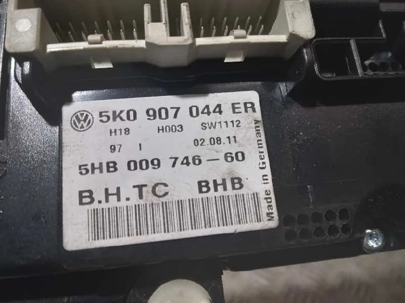 Mando Climatizador para Volkswagen Touran (1T3)