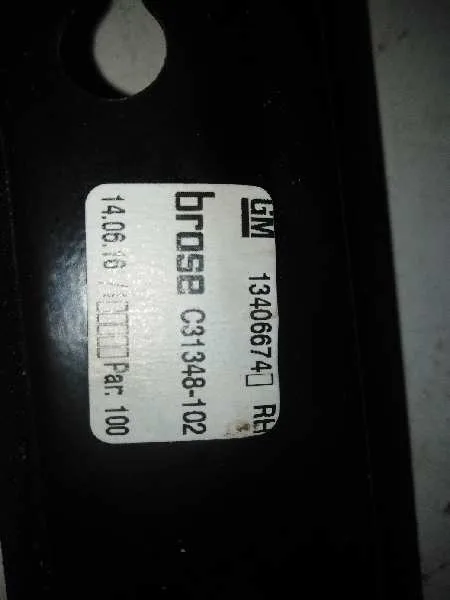 Elevalunas Delantero Derecho para Opel Astra K Lim. 5Türig