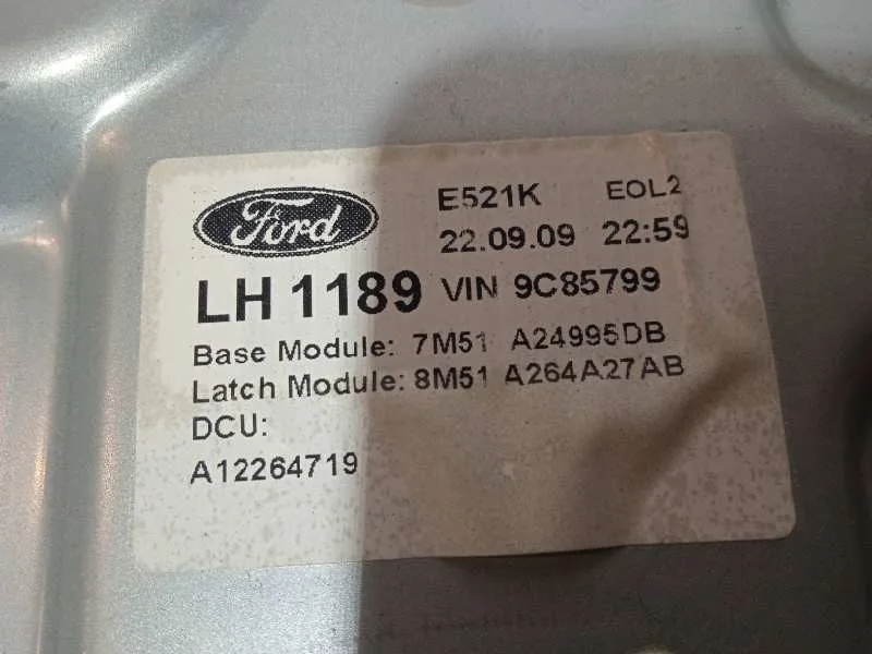 Elevalunas Trasero Izquierdo para Ford Focus Turnier (Cb4)