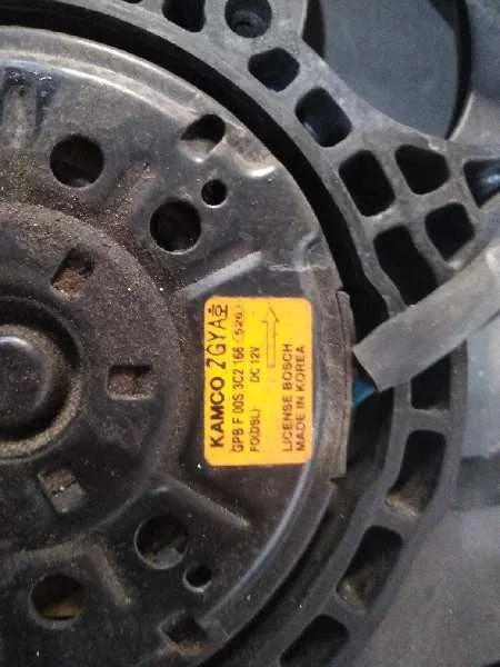 Electroventilador Radiador Aire Acondicionado para Hyundai Trajet (Fo)