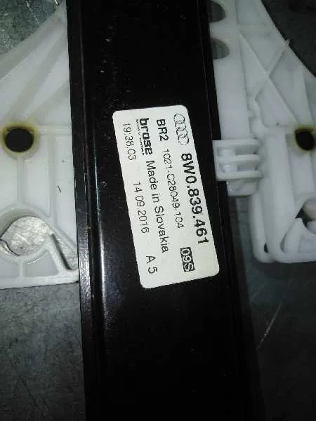 Elevalunas Trasero Izquierdo para Audi A4 Berlina (8W2)