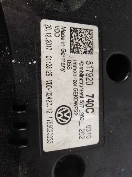 Cuadro Instrumentos para Volkswagen Golf Vii Sportsvan