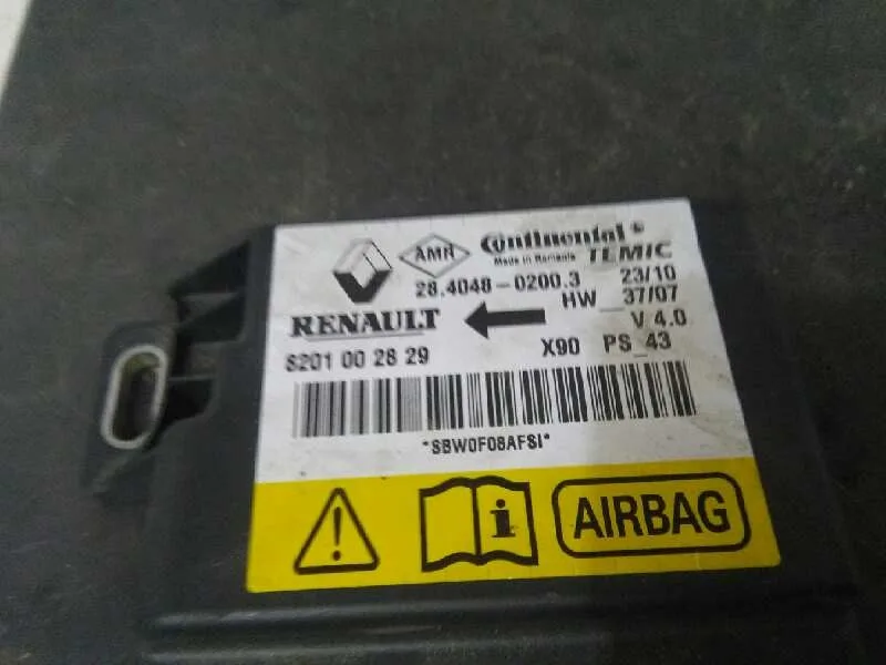 Centralita Airbag para Dacia Sandero