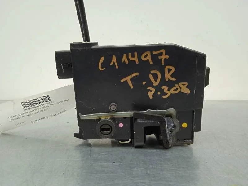 Cerradura Puerta Trasera Derecha para Peugeot 308