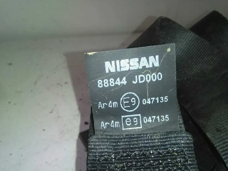 Cinturon Seguridad Trasero Derecho para Nissan Qashqai (J10)