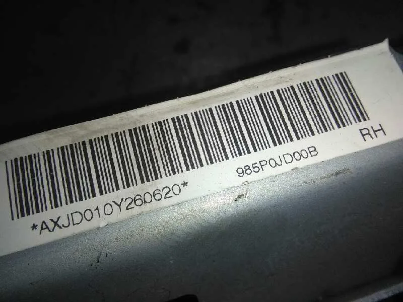 Airbag Cortina Delantero Derecho para Nissan Qashqai (J10)