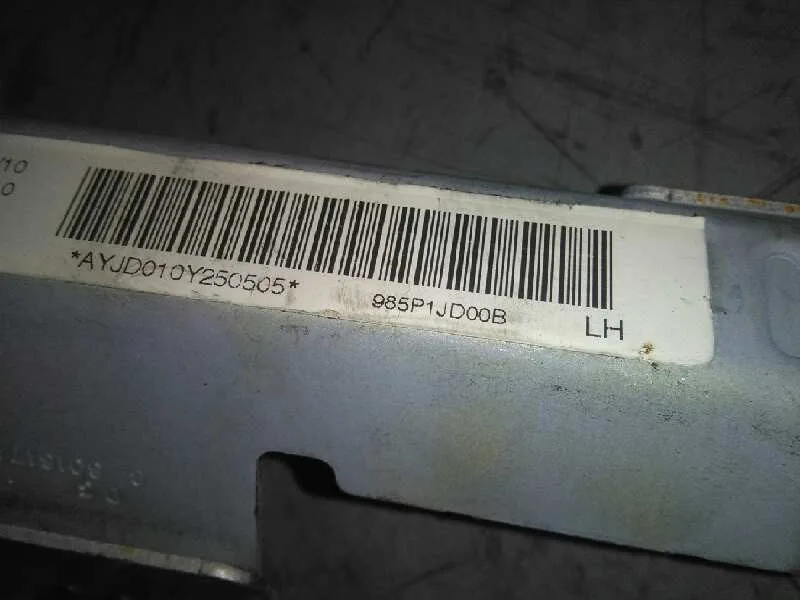 Airbag Cortina Delantero Izquierdo para Nissan Qashqai (J10)