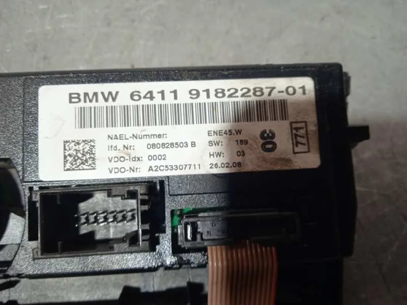 Mando Climatizador para Bmw Serie 1 Berlina (E81/E87)