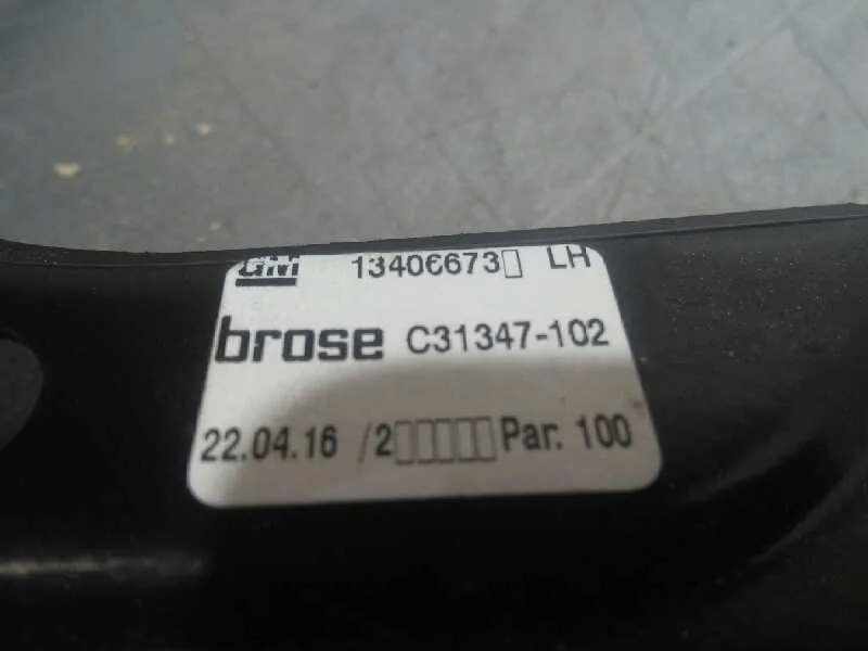 Elevalunas Delantero Izquierdo para Opel Astra K Lim. 5Türig