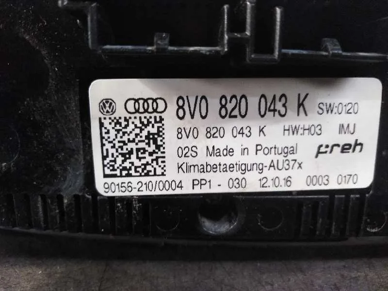 Mando Climatizador para Audi Q2 (Gab)