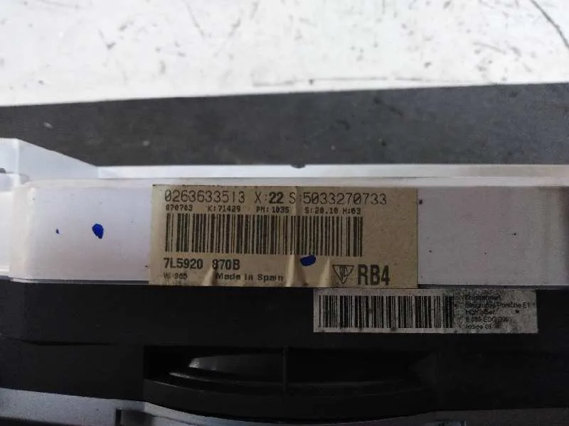 Cuadro Instrumentos para Porsche Cayenne (Typ 9Pa)