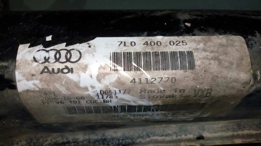 Puente Delantero para Audi Q7 (4L)