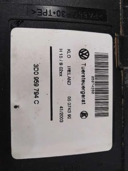 Motor Elevalunas Trasero Derecho para Porsche Cayenne (Typ 9Pa)