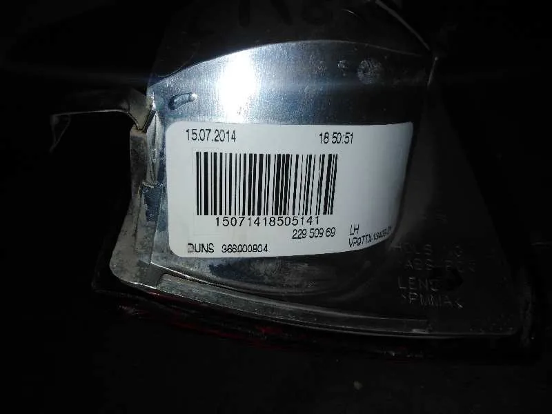 Piloto Trasero Izquierdo Interior para Opel Insignia Sports Tourer