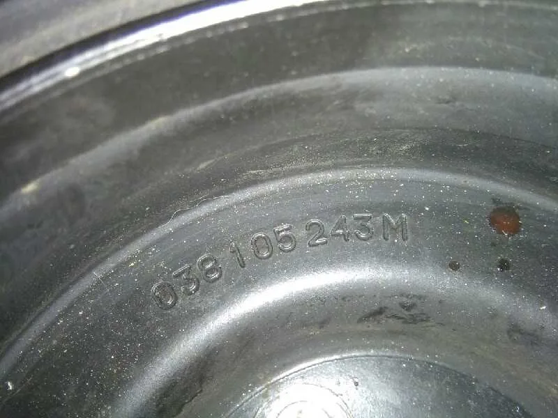 Polea Ciguenal para Audi A3 Sportback (8P)