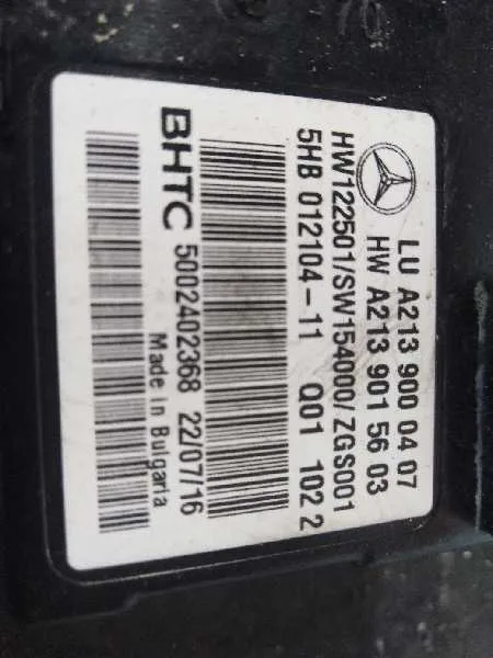 Centralita Aire Acondicionado para Mercedes-Benz Clase E Lim. (W213)