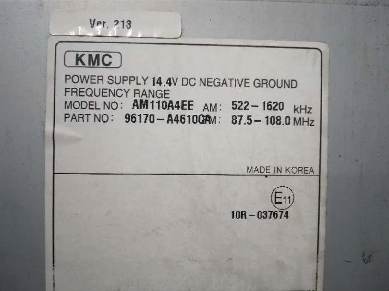 Sistema Audio / Radio Cd para Kia Carens ( )