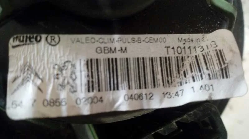 Motor Calefaccion para Citroën C4 Lim.