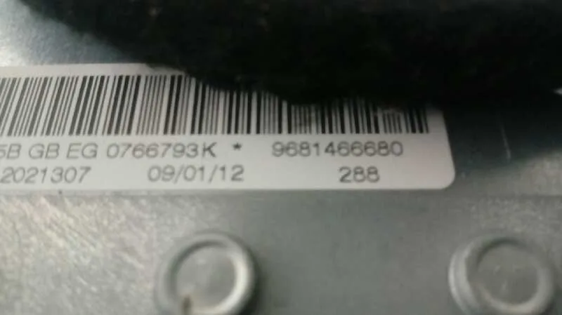 Airbag Delantero Derecho para Peugeot 308