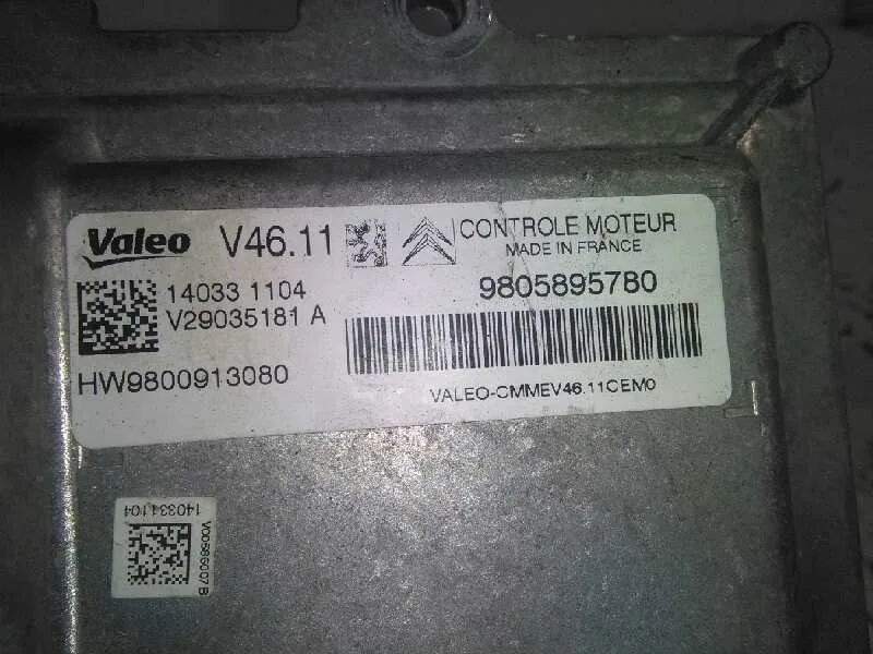 Centralita Motor Uce para Peugeot 208