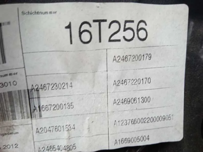 Elevalunas Delantero Izquierdo para Mercedes-Benz Clase B (W246)
