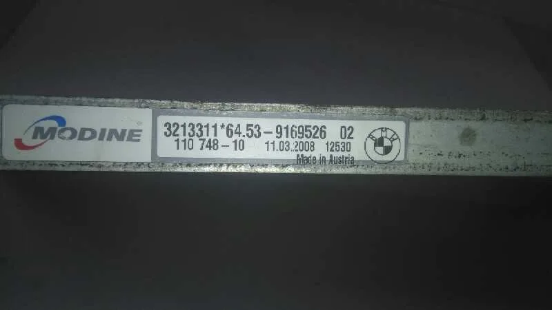 Condensador / Radiador Aire Acondicionado para Bmw Serie 1 Berlina (E81/E87)