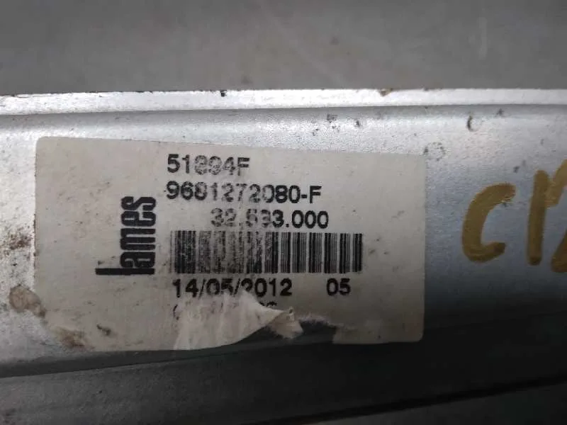 Elevalunas Trasero Derecho para Citroën C3 Picasso