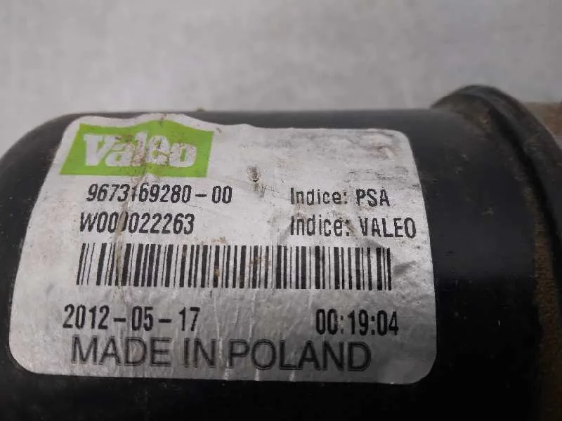 Motor Limpia Delantero para Citroën C3 Picasso