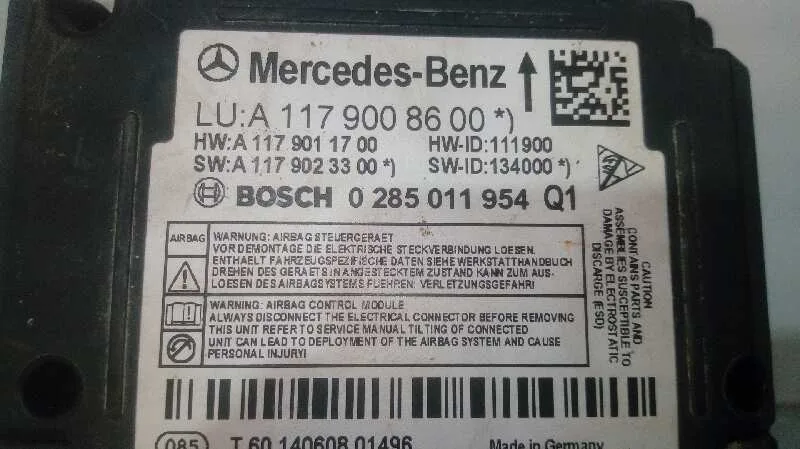Kit Airbag para Mercedes-Benz Clase Gla (W156)
