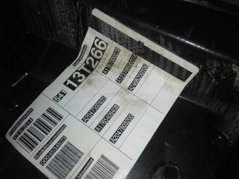 Elevalunas Trasero Derecho para Mercedes-Benz Clase Gla (W156)