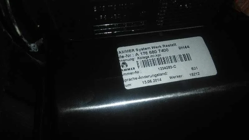 Apoyabrazos Central para Mercedes-Benz Clase Gla (W156)