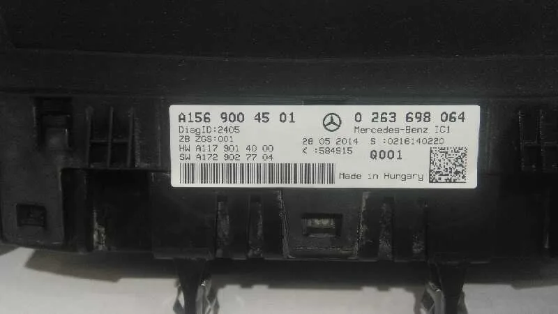 Cuadro Instrumentos para Mercedes-Benz Clase Gla (W156)
