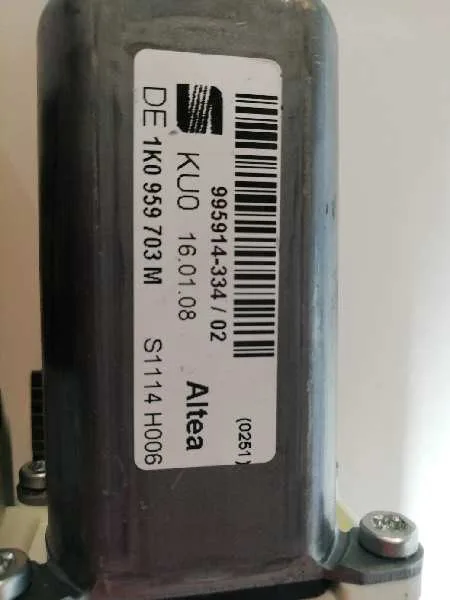 Motor Elevalunas Trasero Izquierdo para Seat Altea (5P1)
