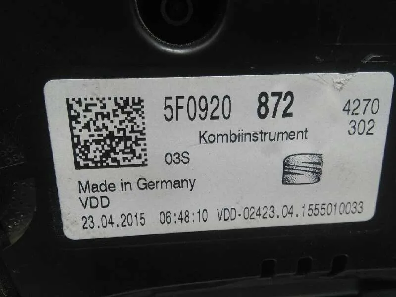 Cuadro Instrumentos para Seat Leon (5F1)