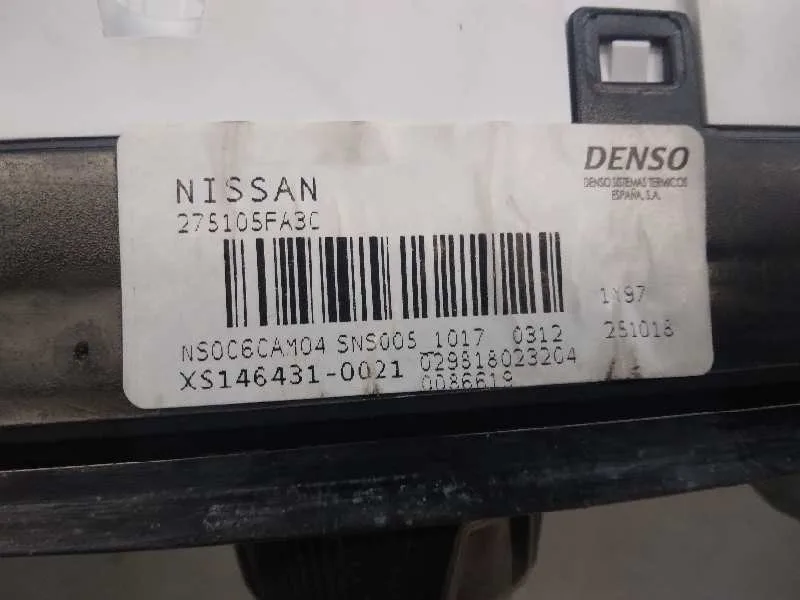 Mando Calefaccion / Aire Acondicionado para Nissan Micra V (K14)