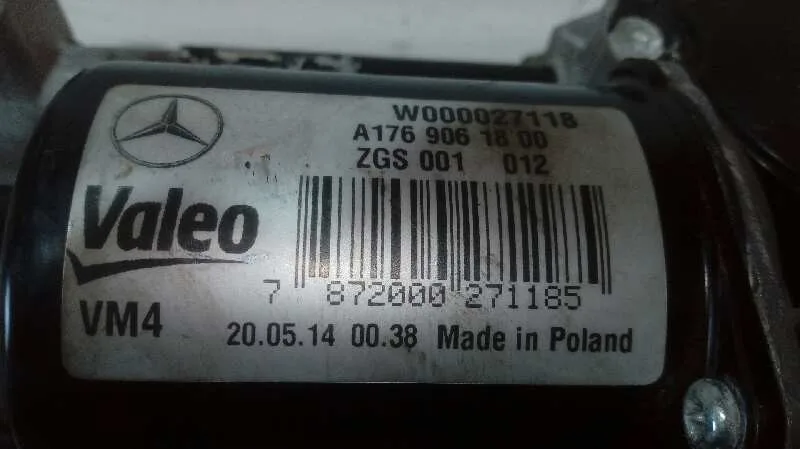 Motor Limpia Delantero para Mercedes-Benz Clase Gla (W156)